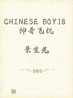 CHINESE BOY18 帅哥飞机
